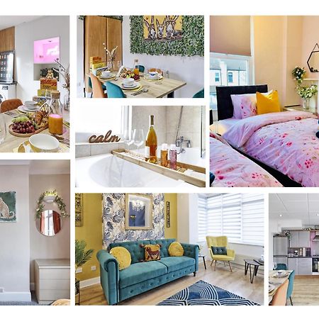 Stunning Tropical Oasis In Southend-On-Sea By Artisan Stays I Weekly Or Monthly Stay Offer I Free Parking I Sleeps 7 Екстериор снимка