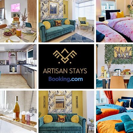 Stunning Tropical Oasis In Southend-On-Sea By Artisan Stays I Weekly Or Monthly Stay Offer I Free Parking I Sleeps 7 Екстериор снимка